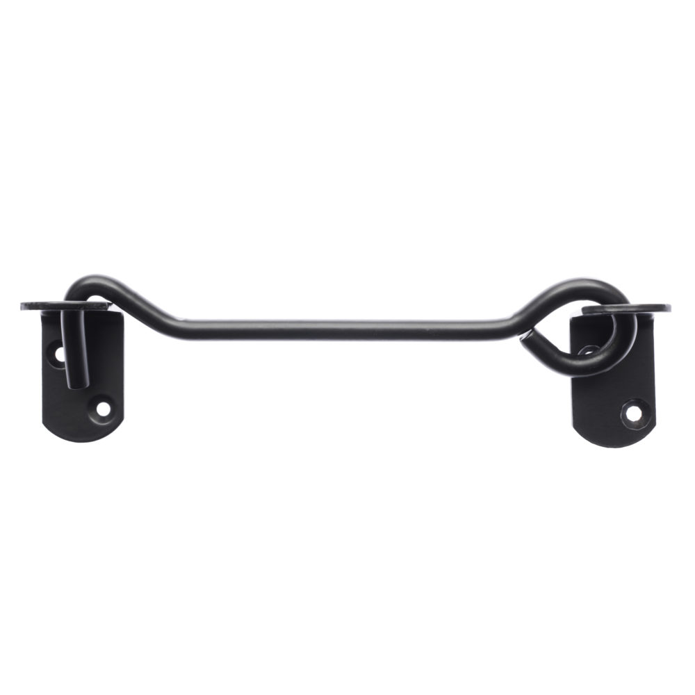 Home Gate Hardware Gate Hook Matte Black